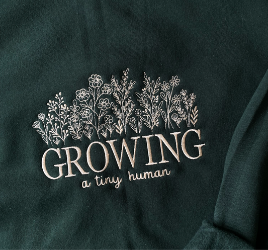 Growing a tiny human - Petals & Thread