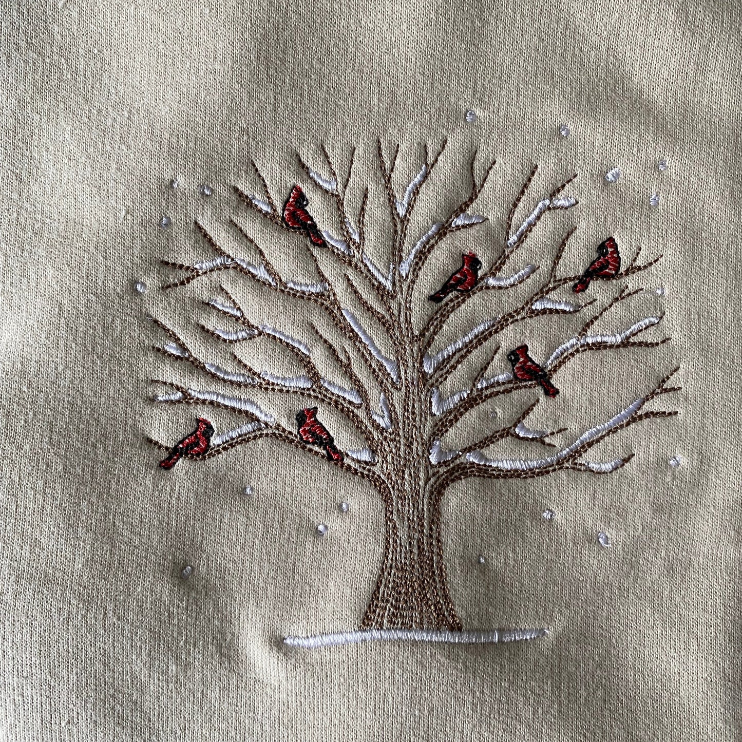 WINTER CARDINAL - Petals & Thread
