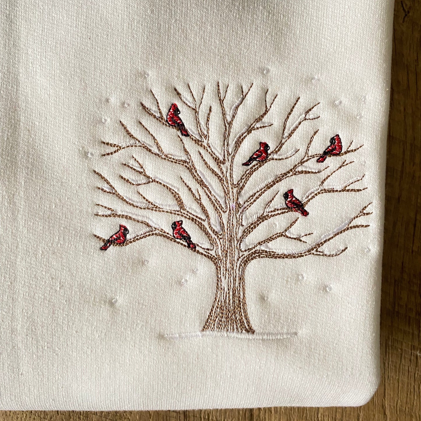 WINTER CARDINAL - Petals & Thread