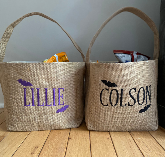 TRICK OR TREAT BASKETS - Petals & Thread