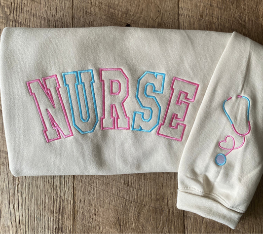 VARSITY NURSE - Petals & Thread