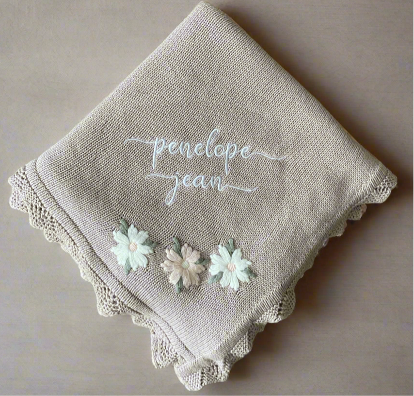 BABY BLANKETS - KNIT - Petals & Thread