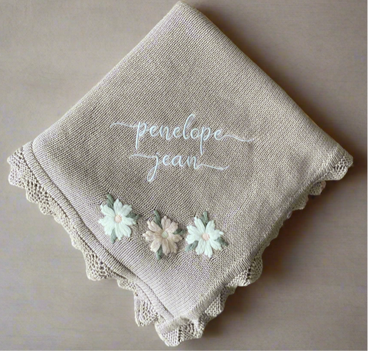 BABY BLANKETS - KNIT - Petals & Thread