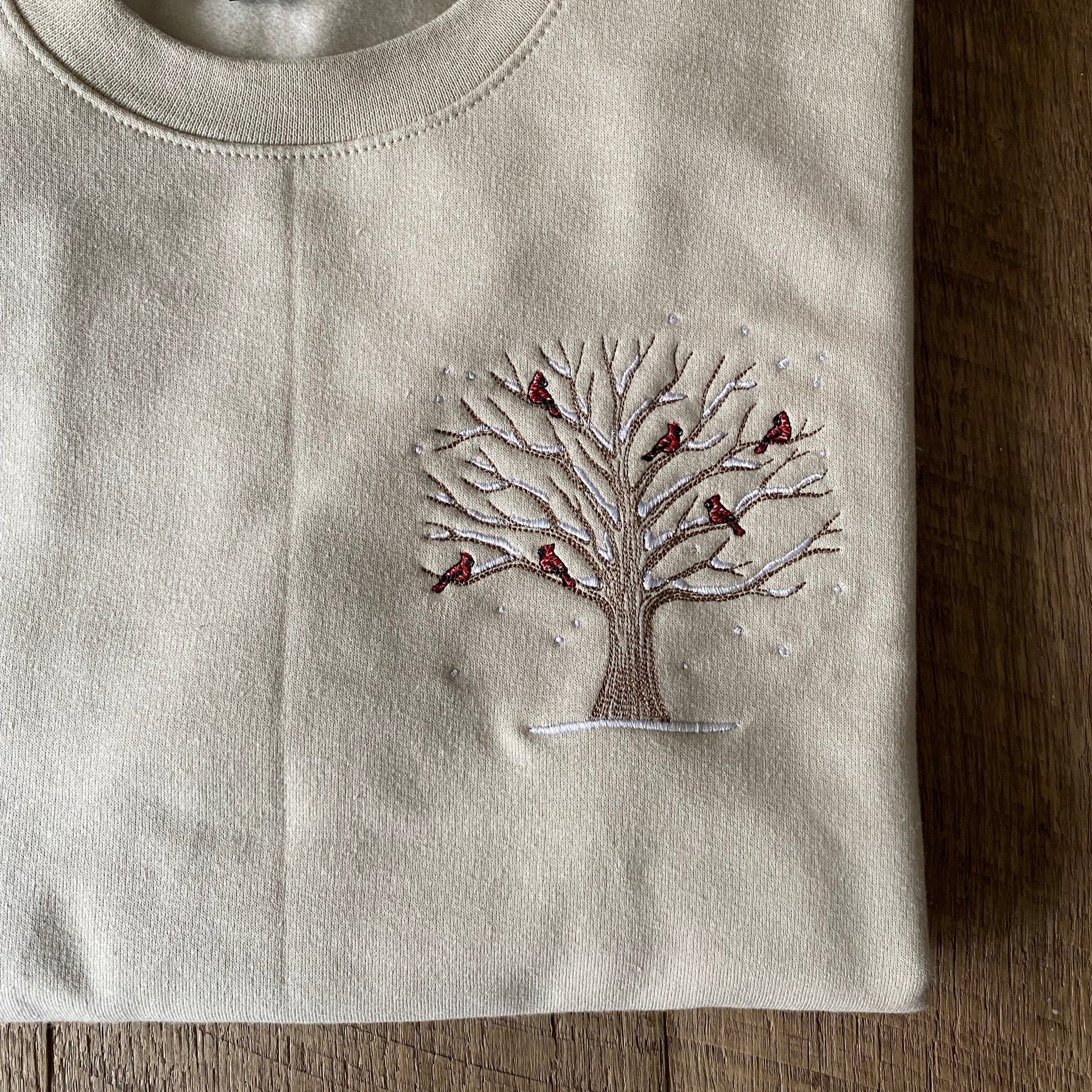 WINTER CARDINAL - Petals & Thread