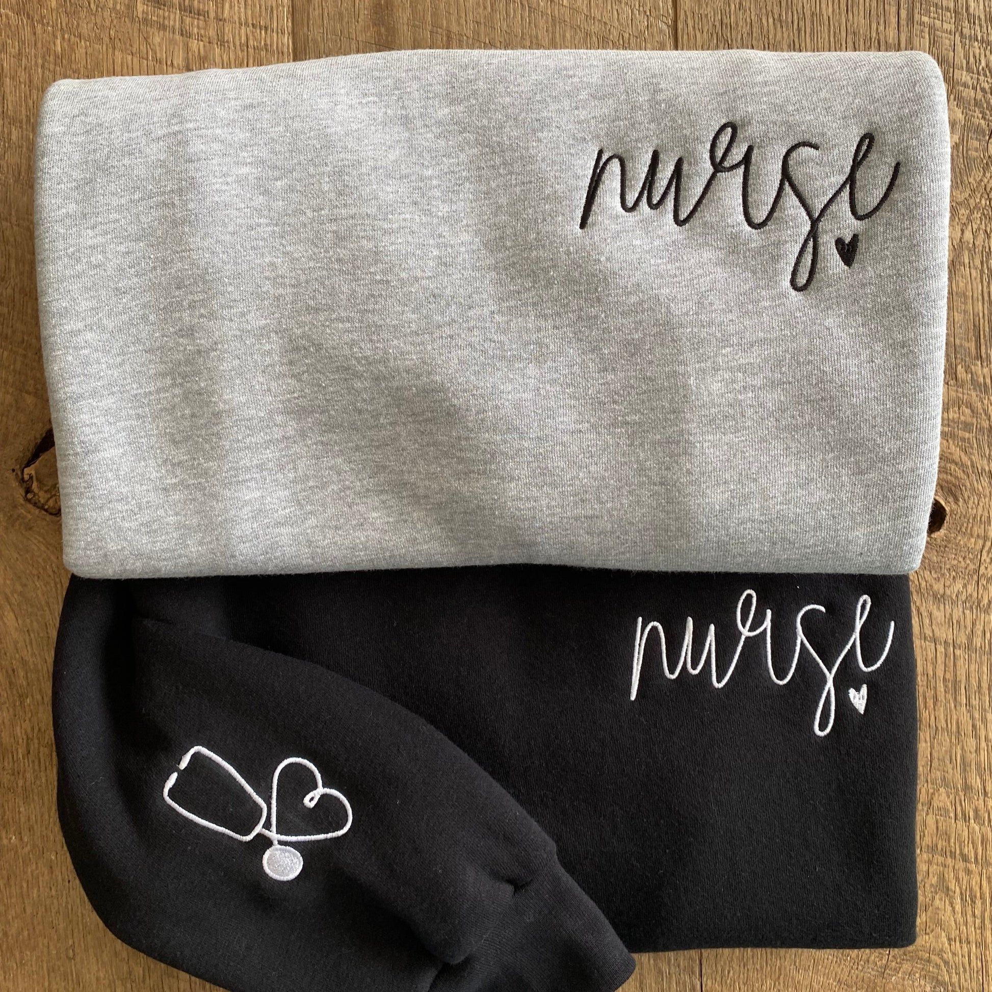 NURSE SCRIPT CREW - Petals & Thread