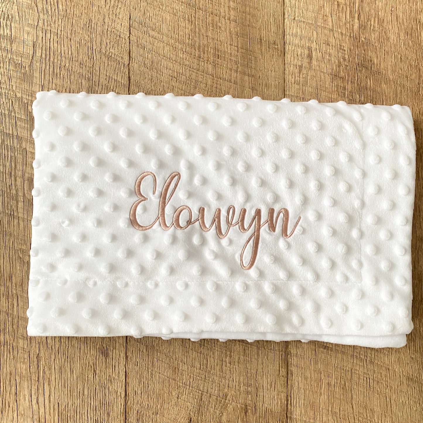 BABY BLANKETS - MINKY - Petals & Thread