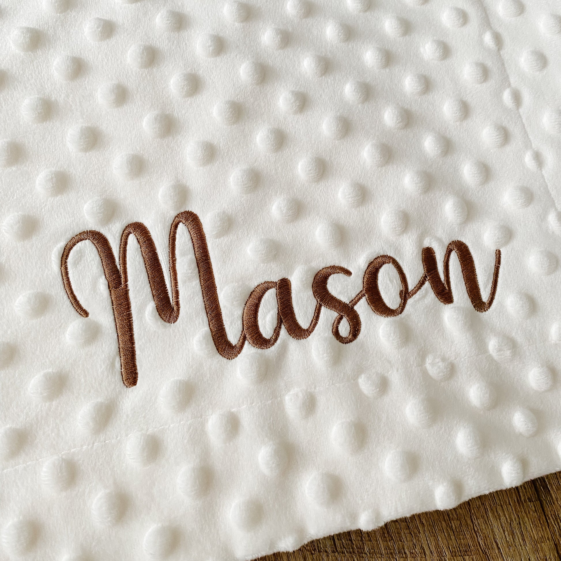 BABY BLANKETS - MINKY - Petals & Thread