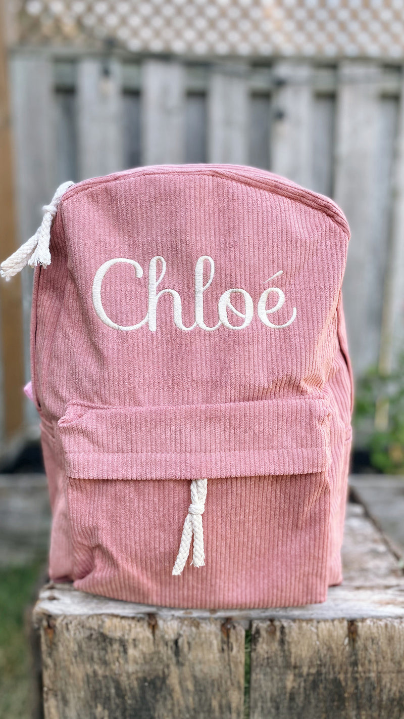 CORDUROY BACKPACKS - Petals & Thread