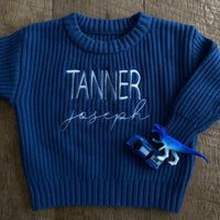 BABY KNIT SWEATERS - Petals & Thread