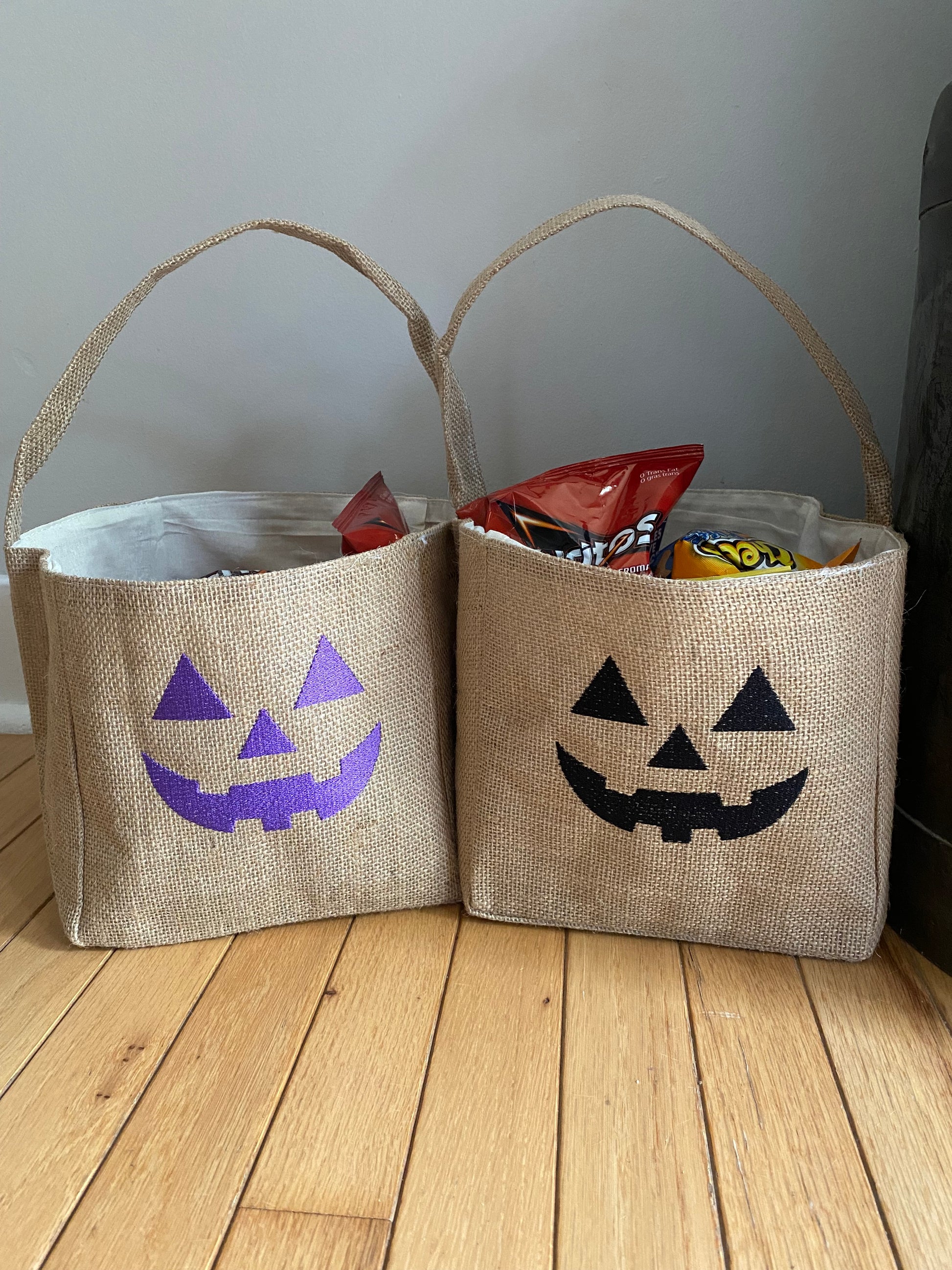 TRICK OR TREAT BASKETS - Petals & Thread