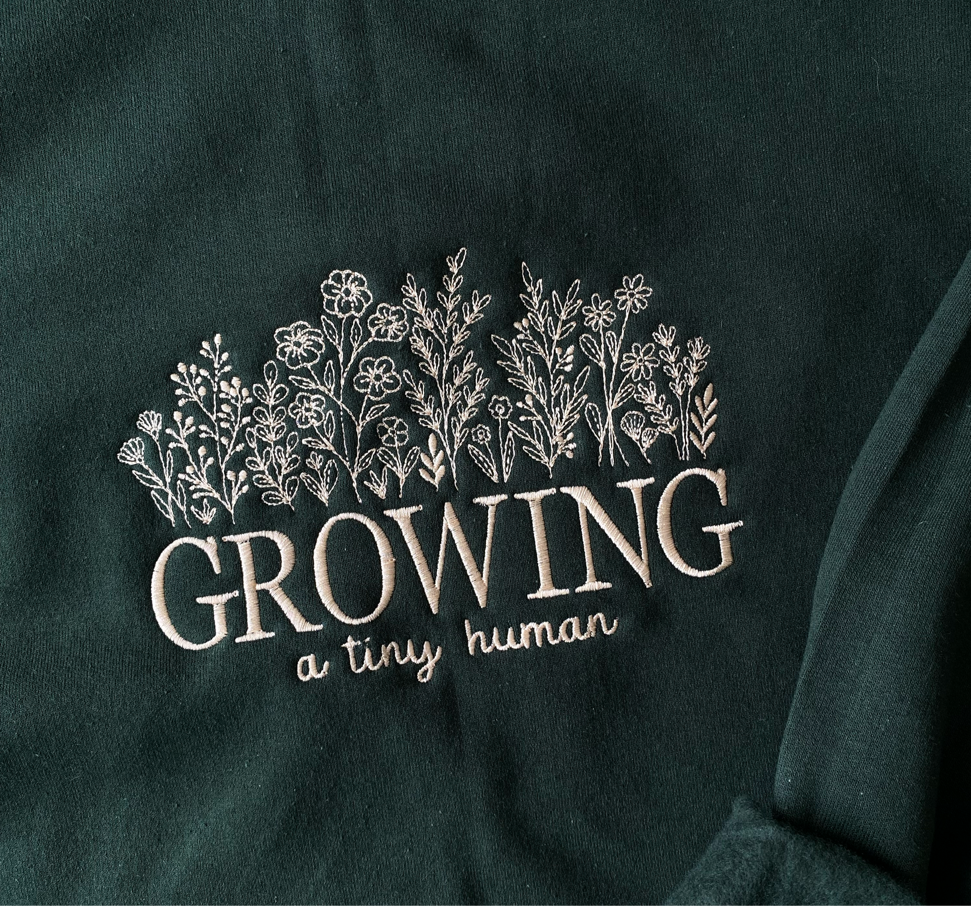 Growing a tiny human - Petals & Thread