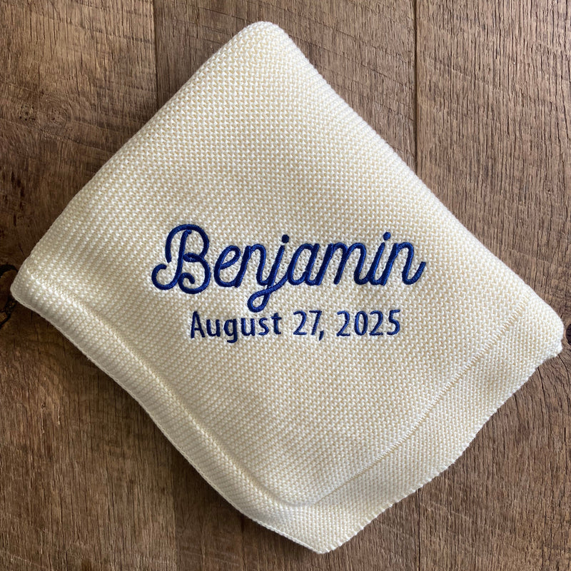 *NEW* BABY KNIT BLANKETS - Petals & Thread