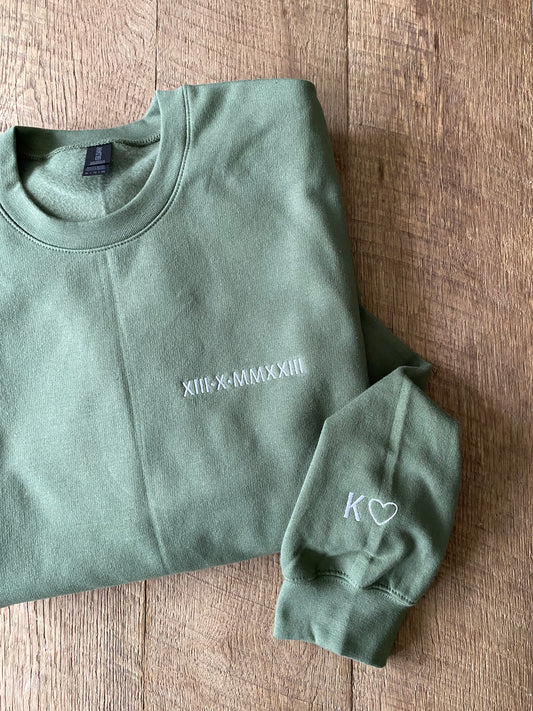 Roman Numerals - Petals & Thread