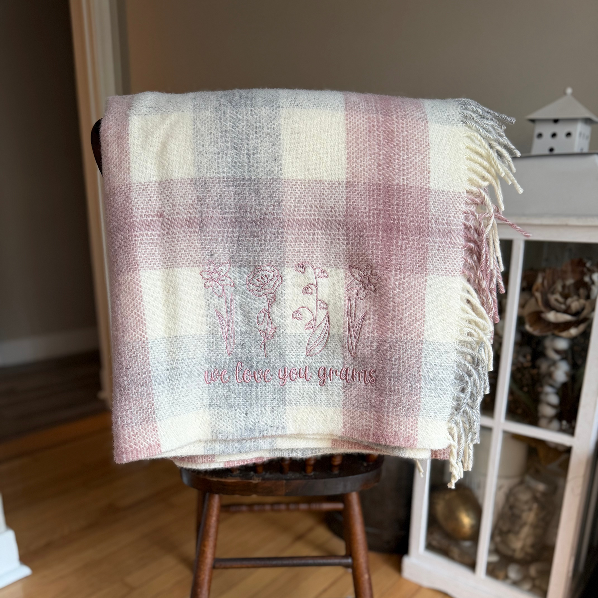 HERITAGE WOOL BLANKET - Petals & Thread