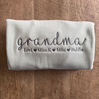 Family Script - Petals & Thread
