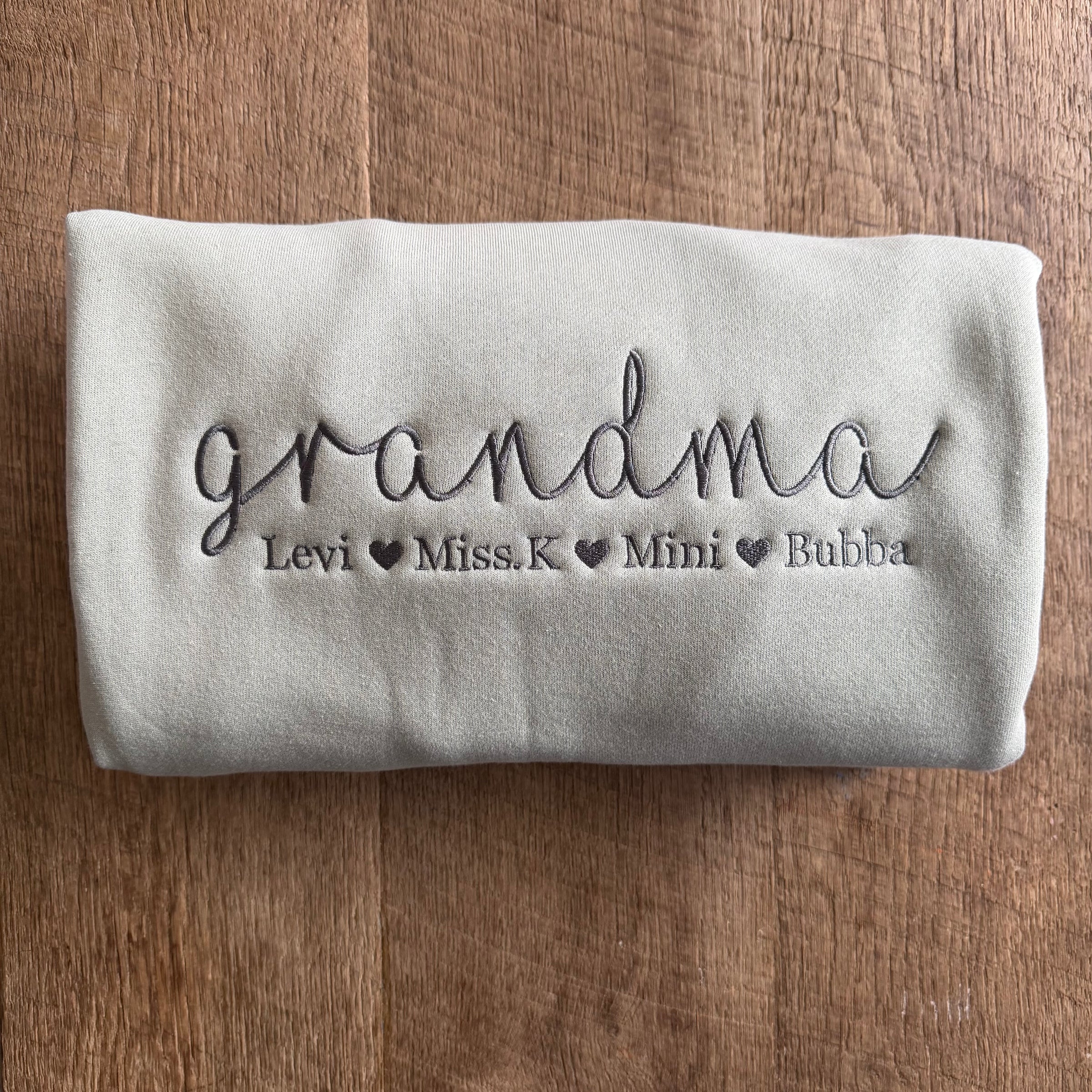 Family Script - Petals & Thread