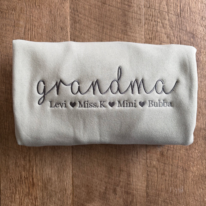 Family Script - Petals & Thread