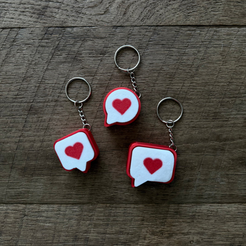 ♥️ CLICKER KEYCHAINS - Petals & Thread