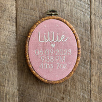 HEIRLOOM HOOPS - Petals & Thread