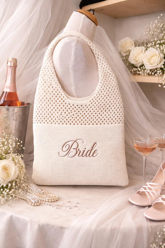 BRIDAL CROCHET TOTE - Petals & Thread