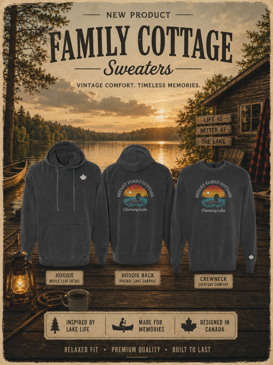 FAMILY COTTAGE SWEATERS - Petals & Thread