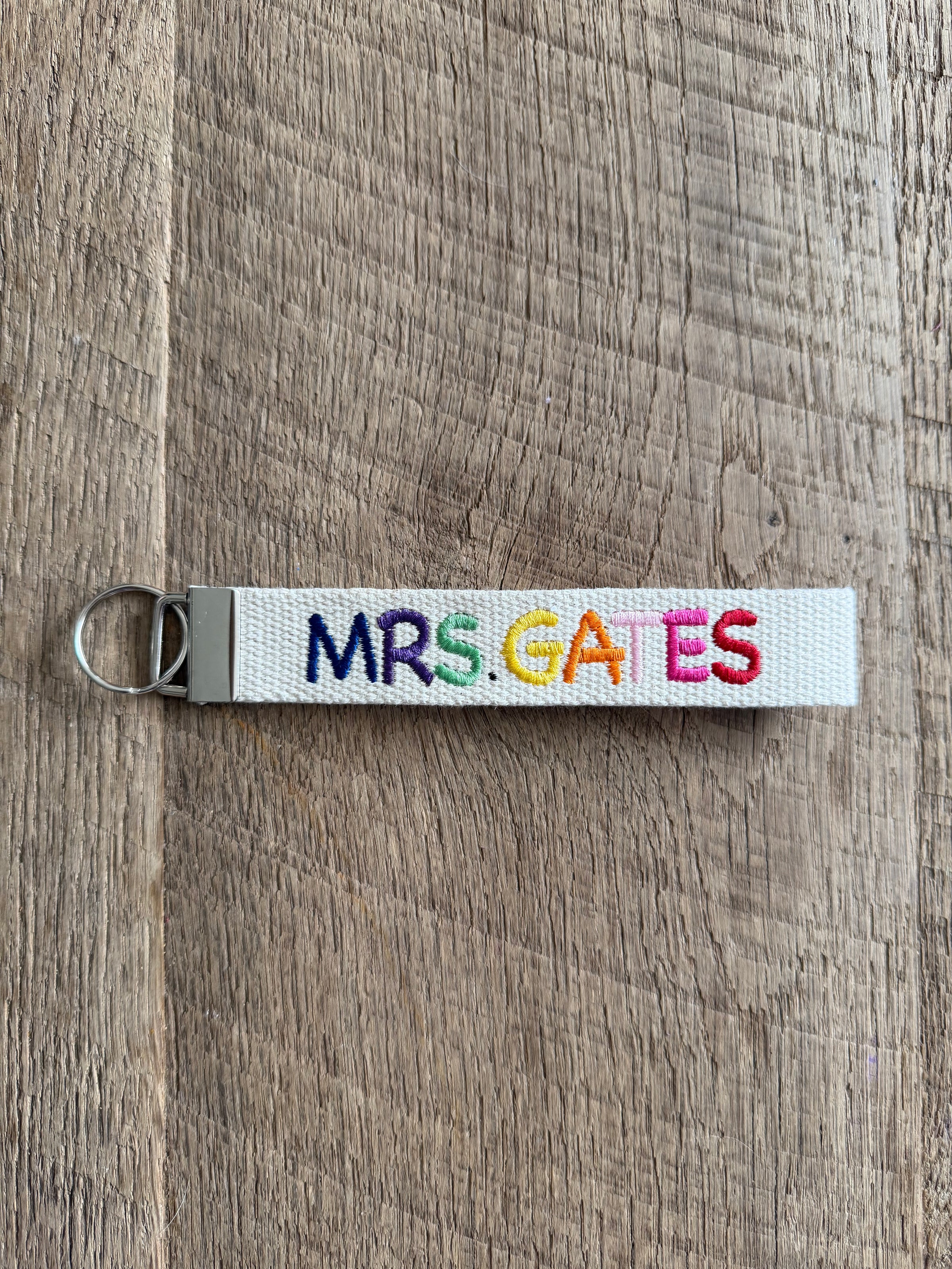 TEACHER KEYCHAINS - Petals & Thread