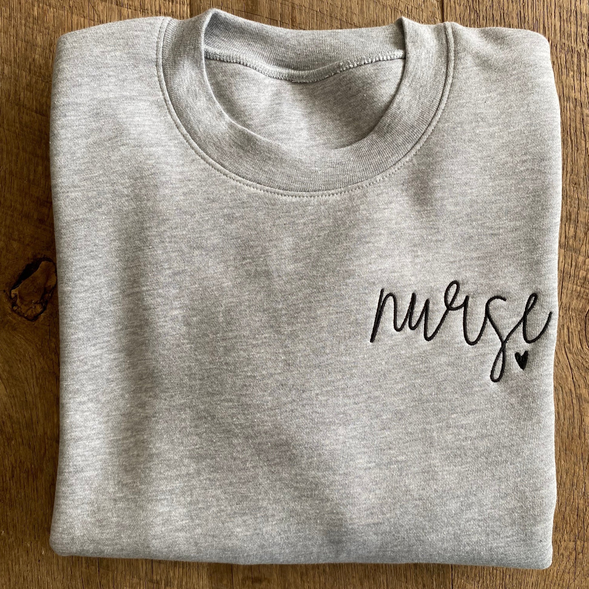 NURSE SCRIPT CREW - Petals & Thread