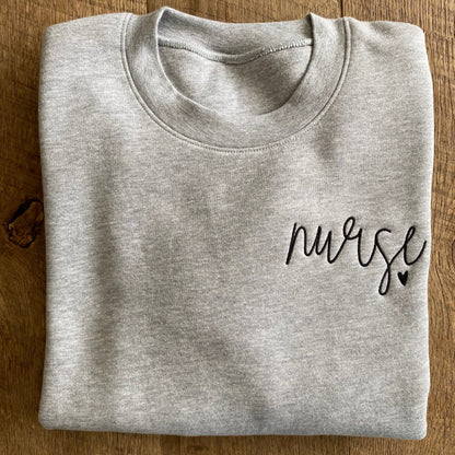 NURSE SCRIPT CREW - Petals & Thread